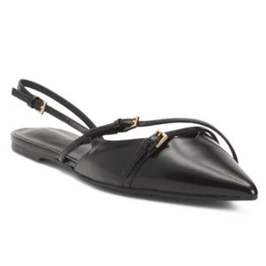 TONY BIANCO Leather Jamo Flat Mules 7.5